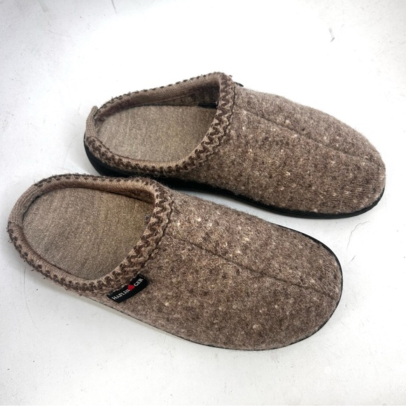 Haflinger AT Classic Hardsole Clog Slipper Unisex Natural Color Size 39 8.5 - Picture 2 of 9